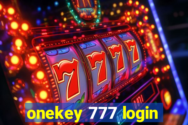 onekey 777 login